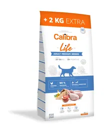 Calibra Dog Life Adult Medium Breed Pollo Alimento para Perro 14 kg