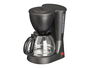 Argon Cafetera Vaso Filtro 12 Tazas 750W 1.2L Negro y Transparente 16x29x23cm (Set de 6)