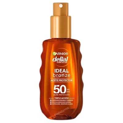 Garnier Delial Ideal Bronze Aceite Protector SPF50 150 ml