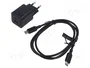 Vention Cargador de Pared GaN 30W con 1xUSB-C, 1xUSB-A y Cable USB-C