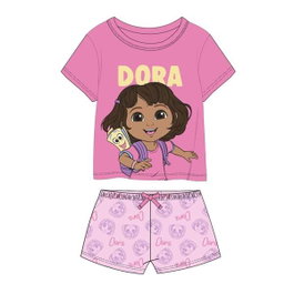 Cerdá Pijama Corto Single Jersey Dora La Exploradora, 6 Años, Pink