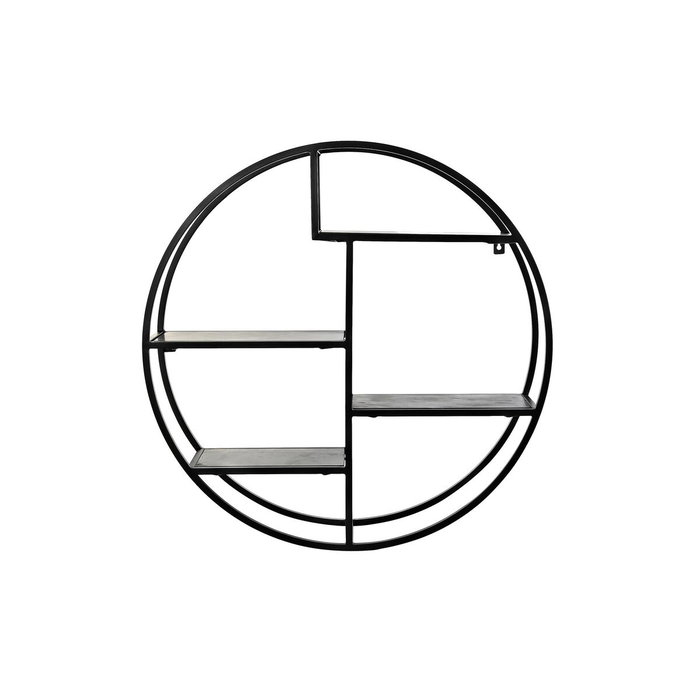 Estantería DKD Home Decor Negro Metal Mármol 90 x 24 x 90 cm (1)