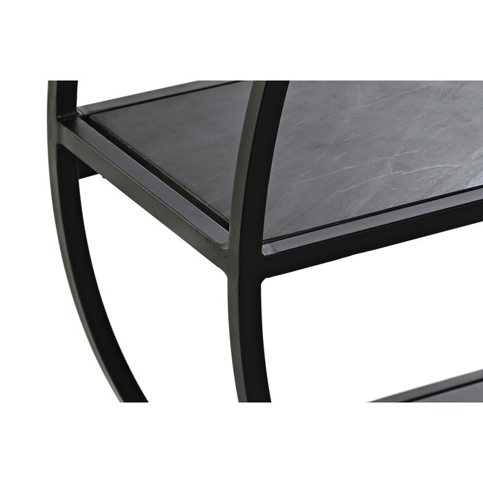 Estantería DKD Home Decor Negro Metal Mármol 90 x 24 x 90 cm (1)