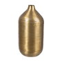 Jarrón Oro Viejo Metal Decoración 21,60 X 21,60 X 47,60 cm