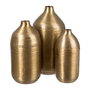 Jarrón Oro Viejo Metal Decoración 21,60 X 21,60 X 47,60 cm