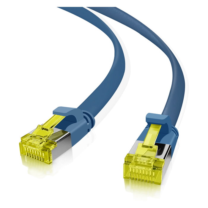 Helos Patchkabel Cat.6a Ultraflach U/FTP AWG 32 azul 7,5m Helos Patchkabel Cat.6a Ultraflach U/FTP AWG 32 azul 7,5m
