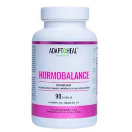 ADAPTOHEAL Hormobalance 90 Cap. Con Vitex Agnus, Angélica Sinensis y Plantas para el Equilibrio Hormonal Femenino, Ciclo Premenstrual y Menopausia