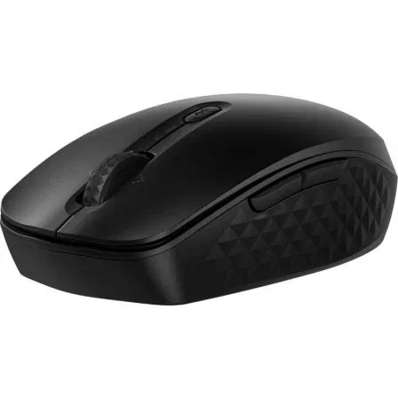 HP Ratón Inalámbrico Bluetooth 5.3 Programable 6 Botones 4000 DPI Negro Silencioso Para Múltiples Dispositivos 7M1D5AA