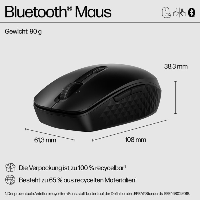 HP Ratón Bluetooth 425 Programable Negro