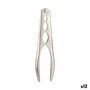 Cascanueces Kinvara Plateado Plata Acero 16,5 x 1,5 x 4,5 cm (12 Unidades)
