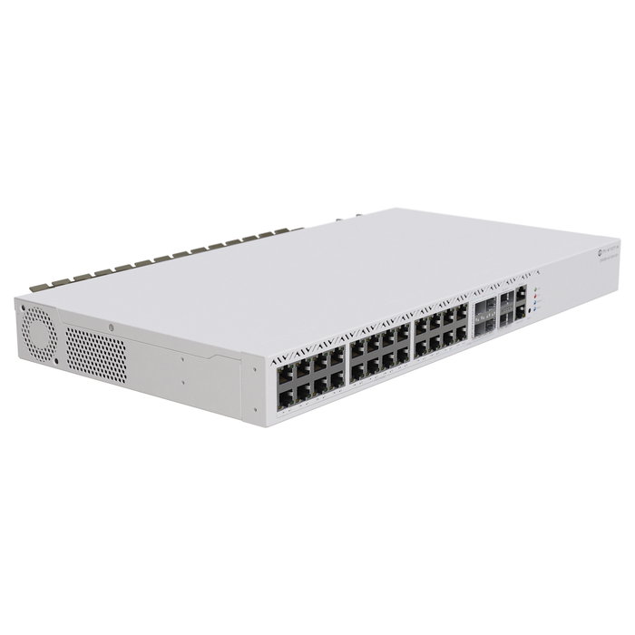 MikroTik CRS326-4C+20G+2Q+RM Switch Gestionado 20 Puertos Gigabit Ethernet 4 Puertos SFP+