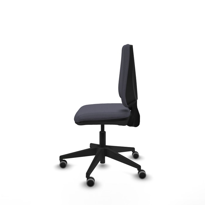 PIQUERAS Y CRESPO Silla de oficina Elche Gris oscuro sin brazos PIQUERAS Y CRESPO Silla de oficina Elche Gris oscuro sin brazos