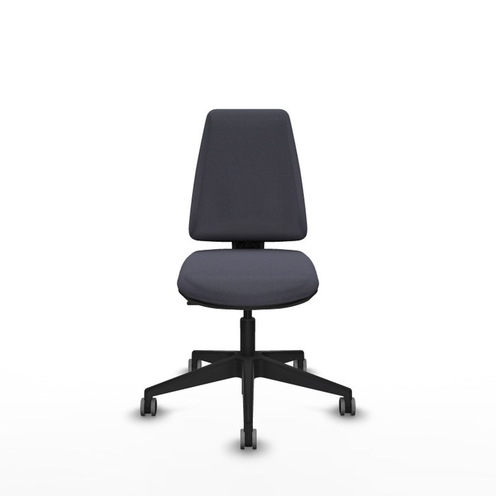 PIQUERAS Y CRESPO Silla de oficina Elche Gris oscuro sin brazos PIQUERAS Y CRESPO Silla de oficina Elche Gris oscuro sin brazos