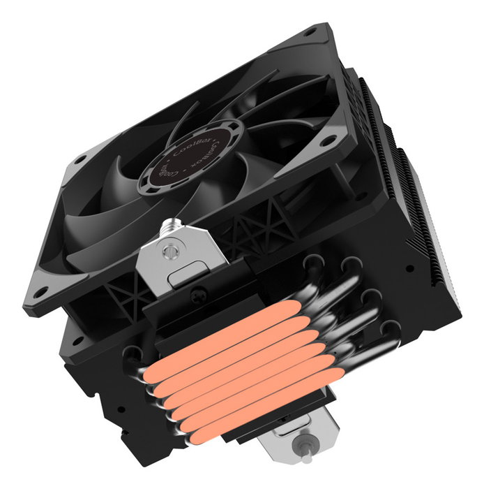 Coolbox H6 Black Disipador de CPU 240W TDP Negro