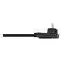 Brennenstuhl Comfort-Line 4 salidas AC con cable plano de 2m Negro