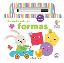 SALDAÑA Aprender Jugando Libro Pizarra Formas