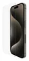 Belkin OVA157HQ Protector de Pantalla UltraGlass2 ScreenForce para iPhone 16 Pro - 9H, Antibacteriano, Resistente a Impactos y Rayones