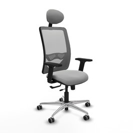 PIQUERAS Y CRESPO Silla de oficina Zulema Gris