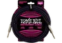 Ernieball Cable EB Instrumento Jack-Jack Ss 5,5 M Negro / Púrpura