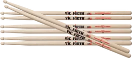 Vic Firth Baquetas American Classic 7A (Pack 3 +1)