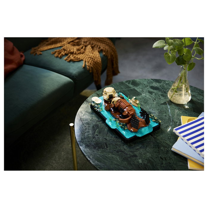 LEGO Ideas Nutrias Marinas a Flote 21366, Modelo de Animales para Adultos