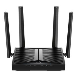 Cudy BE3600 Router Mesh Wi-Fi 7 2.5G Doble Banda 2,4 GHz y 5 GHz Negro