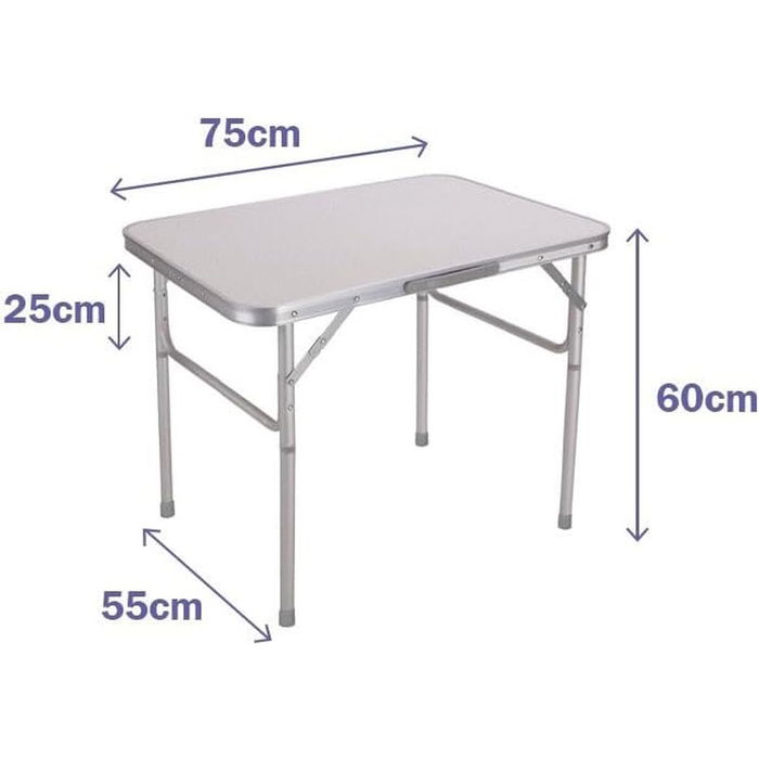 Silla Plegable Marbueno Negro 90 x 108 x 66 cm