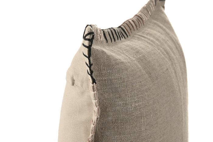 DKD Home Decor Cojin Tradicional India Lino Natural 45x45 cm Poliéster (2 Unidades) DKD Home Decor Cojin Tradicional India Lino Natural 45x45 cm Poliéster (2 Unidades)