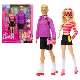 Barbie Set de Muñecos Barbie y Ken Patinadores Fashionistas