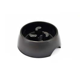 Nayeco Comedero Slower Negro 22cm 600ml