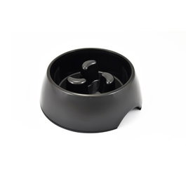 Nayeco Comedero Slower para Perro, 600 mL, Negro