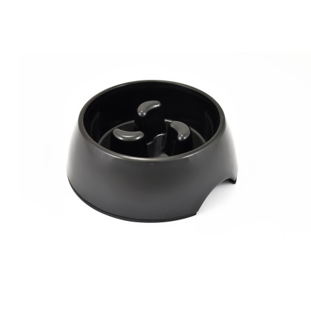 Nayeco Comedero Slower para Perro, 600 mL, Negro Nayeco Comedero Slower para Perro, 600 mL, Negro