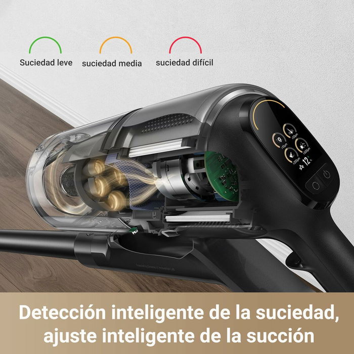 Dreame Aspirador Escoba inalámbrico Z30 850 W batería 0,6 L filtro HEPA negro