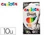 Carioca Super Brush Rotuladores Punta Pincel Colores Surtidos Estuche de 10 Unidades