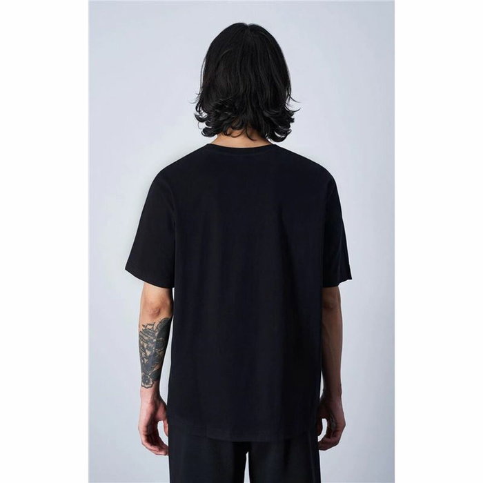 Camiseta de Manga Corta Hombre Champion Crewneck Negro