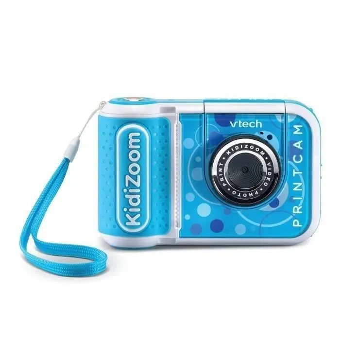 Vtech VT80549175 Kidizoom Print Cam Cámara Digital Infantil con Impresora Integrada Color Azul