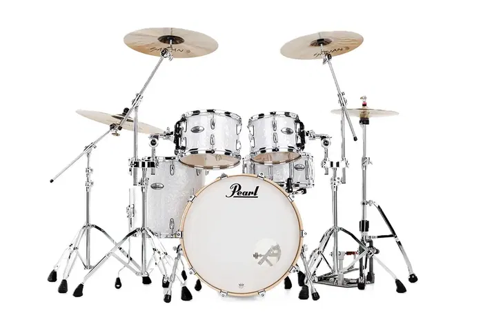 Pearl Set De Cascos Pmx Master Professional 2216Bx/1007T/1208T/1616F - White Marine Pearl