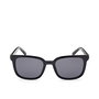 Guess Gafas GU00065 01A Gafas de Sol Hombre Forma Cuadrada Negro Mate Cristal Humo 53 mm Patilla 150 mm