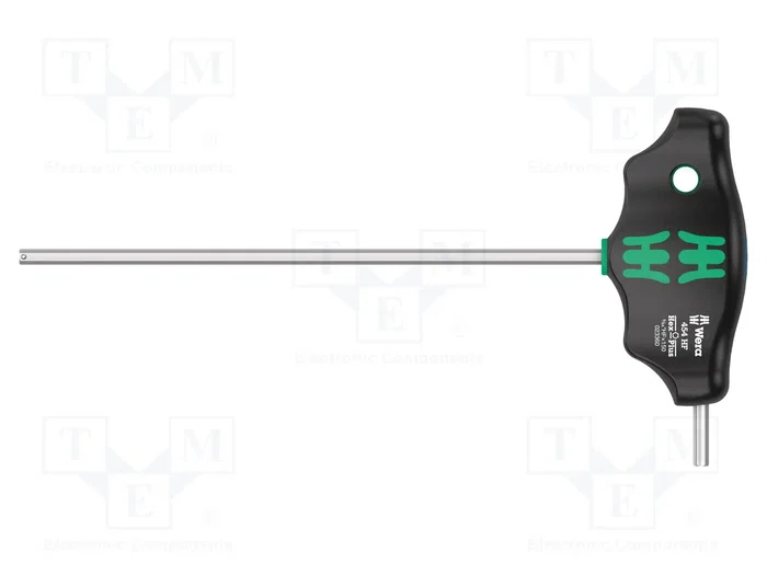 WERA Destornillador estándar allen Hex-Plus HEX 9/64 pulgadas WERA Destornillador estándar allen Hex-Plus HEX 9/64 pulgadas