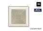 La Mediterranea Plato de Postre Occhio Elite Brillo 18 cm