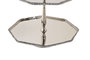 DKD Home Decor Centro de Mesa Tradicional Plateado Aluminio 28 x 47 x 28 cm