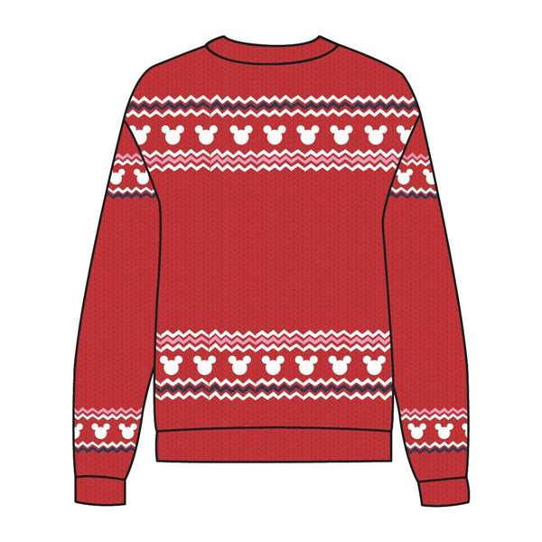 Cerdá Jersey Punto Navideño Minnie Niña 6 Años Rojo