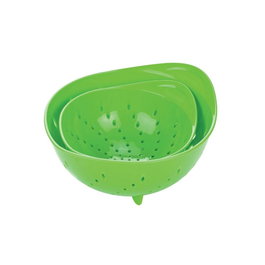 Tescoma Escurridores Presto 2 uds ø16 y ø20 cm de Plástico Resistente Aptos para Lavavajillas