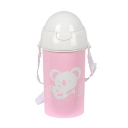 Botella de Agua Safta Koala Rosa PVC 500 ml
