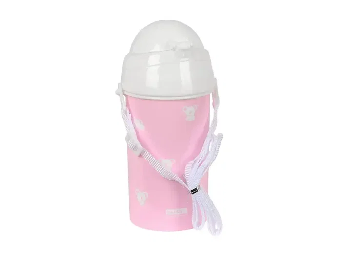 Safta Botella Koala de 500 ml con Apertura Automática y Pajita Safta Botella Koala de 500 ml con Apertura Automática y Pajita