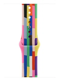 Apple MDWF4ZM/A Correa de Apple Watch - Banda de deporte de fluoroelastómero multicolor para modelos 44mm, 45mm, 46mm, 49mm, tamaño muñeca 140-190mm