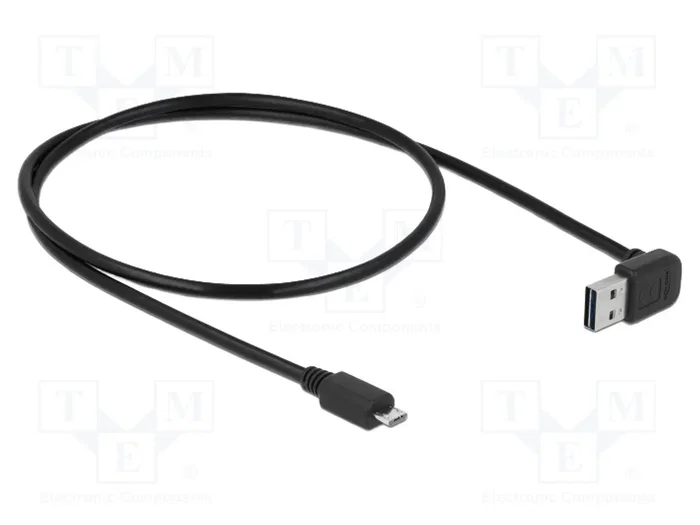 DeLOCK Cable USB 2.0 con conector USB-A angular y Micro-USB B, 0,5 m DeLOCK Cable USB 2.0 con conector USB-A angular y Micro-USB B, 0,5 m