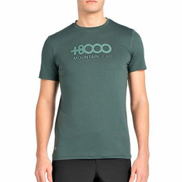 Camiseta Deportiva de Manga Corta +8000 Pipe Verde 5-6 Años