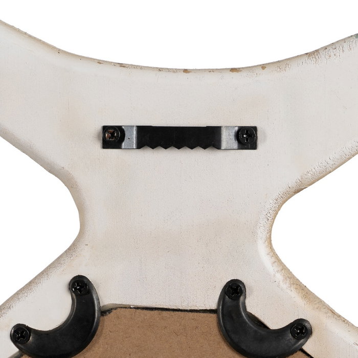 Espejo Pez Blanco Rozado Madera 26 X 2 X 39,50 cm