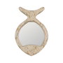 Ixia Espejo Pez Blanco Rozado Madera 26 x 2 x 39,50 cm